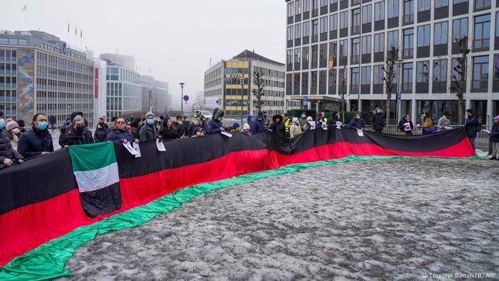 Protesta kundër bisedimeve me talibanët në Oslo
