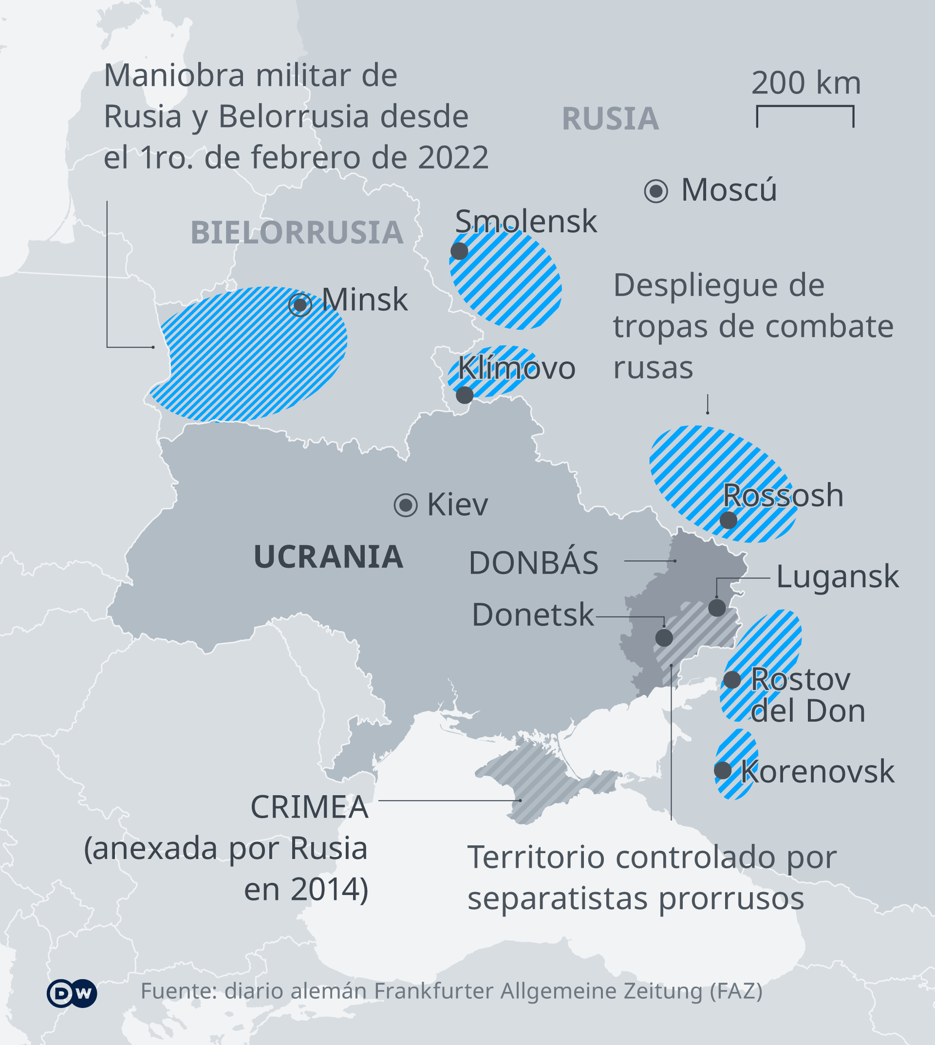 Infografik russische Truppen Ukraine ES