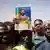Burkina Faso Anhänger feiern Militärputsch
