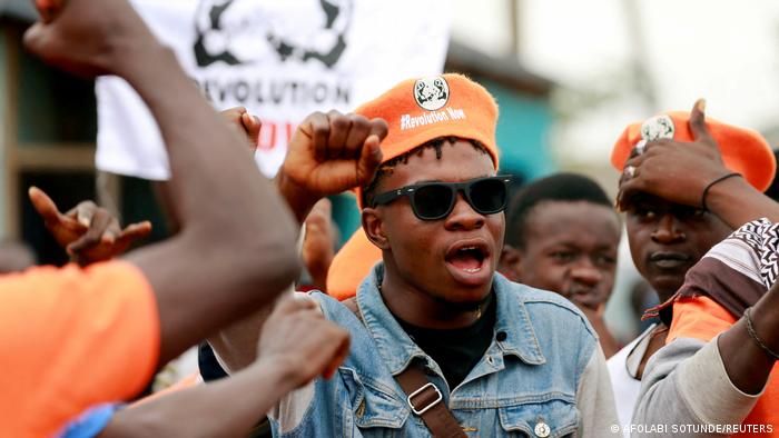 Nigeria Gwagwalada Proteste gegen hohe Benzinpreise