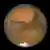 Vista del polo sur de Marte fotografiada por el telescopio espacial Hubble.