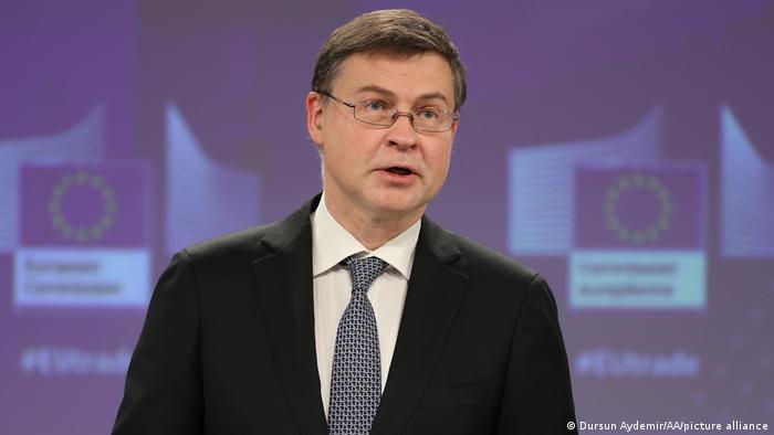 EU Commissioner for Trade Valdis Dombrovskis 