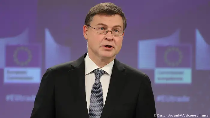 EU-Handelskommissar Valdis Dombrovskis