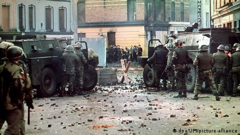 Bloody Sunday 1972 A Coffin With A 'Bloody Sunday 1972' Sign Is Seen