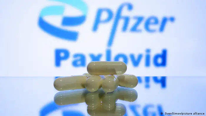 Symbolfoto Anti-Covid-Pille Paxlovid von Pfizer