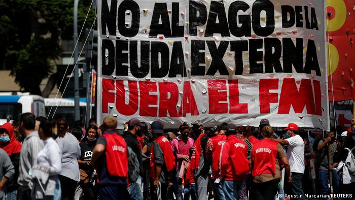 Argentinien I Proteste gegen IMF