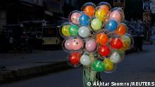 BdTD Pakistan | Ballonverkäufer