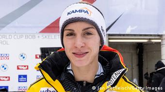 Η Αλεξάντρα Μπούρκχαρντ στο Ίνσμπρουκ