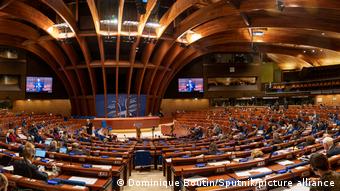 Pleno del Consejo de Europa en Estrasburgo
