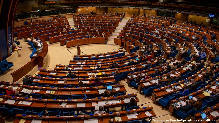 Сессия Парламентской ассамблеи Совета Европы (ПАСЕ), фото из архива