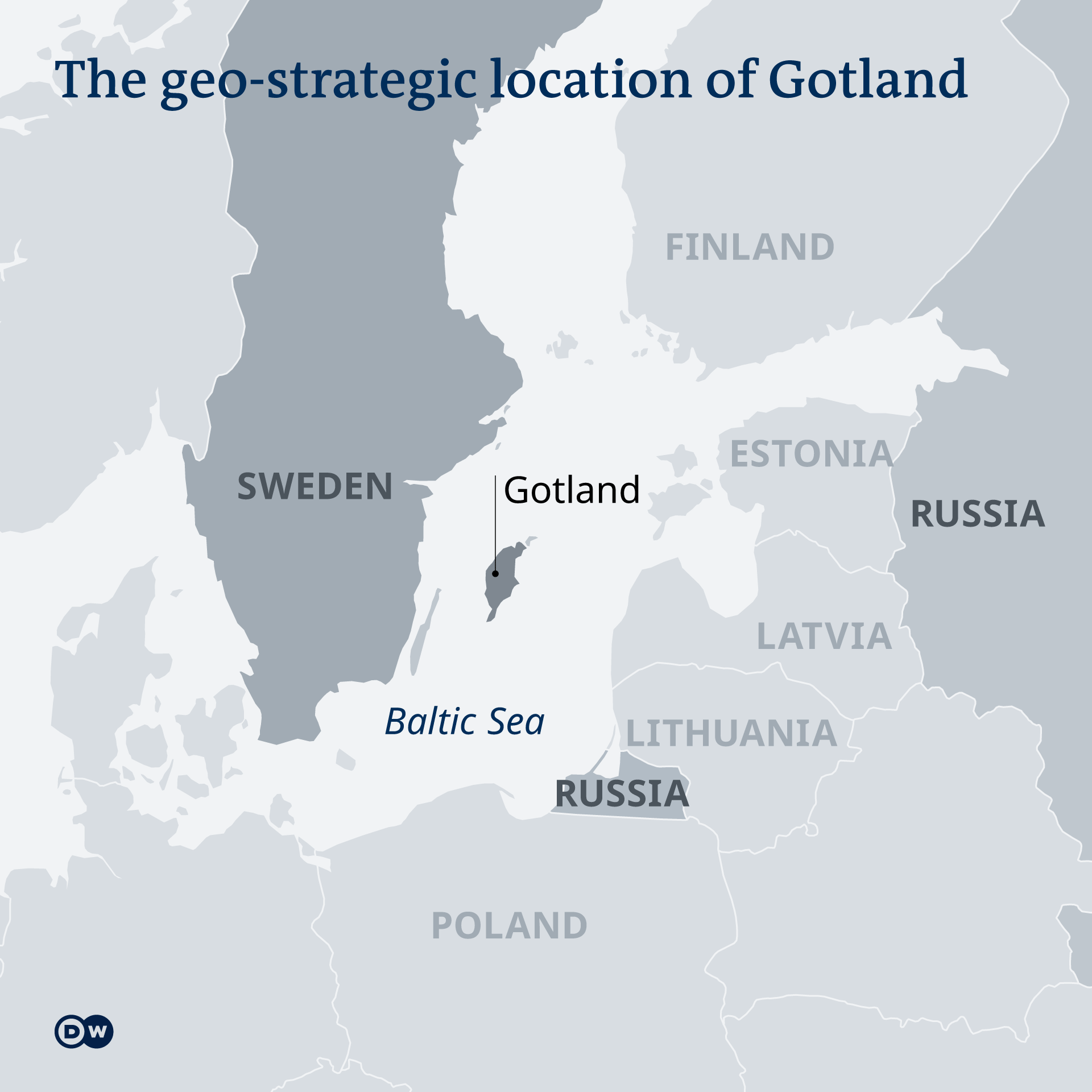Geostrateški položaj švedskog ostrva Gotland, koje ima ključnu poziciju u Baltičkom moru