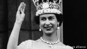 BG Queen Elizabeth II Krönung 1953