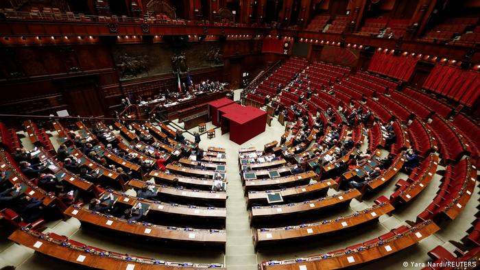 Άποψη της ιταλικής βουλής