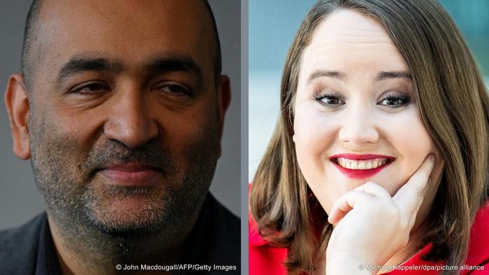 New German Green Party co-leaders Omid Nouripour and Ricarda Lang