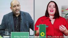 Lang und Nouripour bilden neue Grünen-Doppelspitze