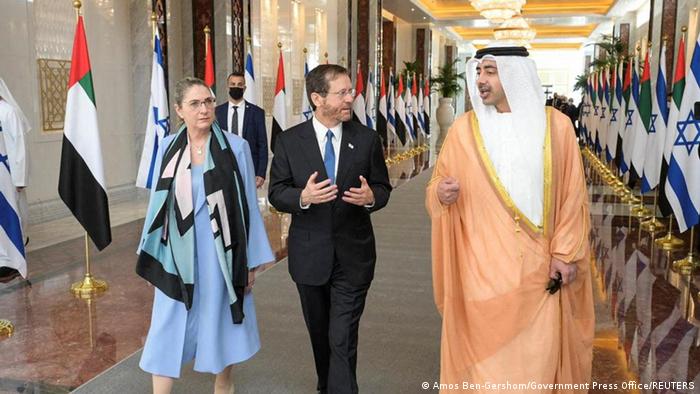 Abu Dhabi Israel Präsident Herzog Staatsbesuch