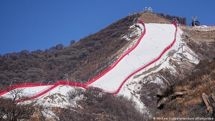 Pista de nieve artificial en China