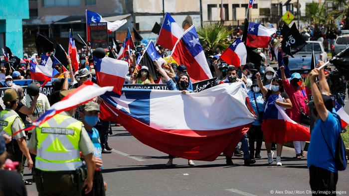 Chile Iquique | Protest gegen Gewalt und illegale Einwanderung