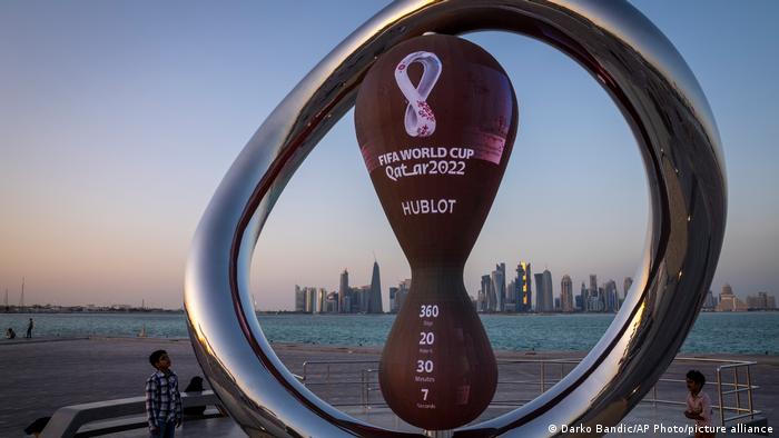 Qatar's World Cup countdown clock