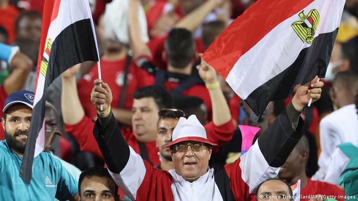 Afrika-Cup Ägypten - Marokko | Ägyptische Fußballfans feiern