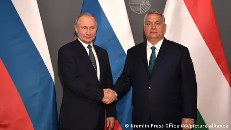 Relații strânse: Viktor Orban și Vladimir Putin la Budapesta, 30 octombrie 2019 