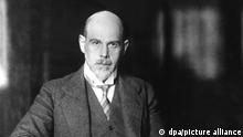 Undatierte Aufnahme des deutschen Außenministers Walther Rathenau, der am 24.6.1922 in Berlin einem Atttenat zum Opfer fiel. [dpabilderarchiv]