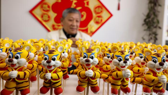 China Neujahr Jahr des Tigers China Neujahr Jahr des Tigers