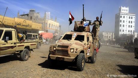 Jemen Huthi-Rebellen in Sanaa