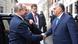 Russian President Vladimir Putin (left) shakes hands with Viktor Orban on a street in Budapest Russian President Vladimir Putin (left) shakes hands with Viktor Orban on a street in Budapest