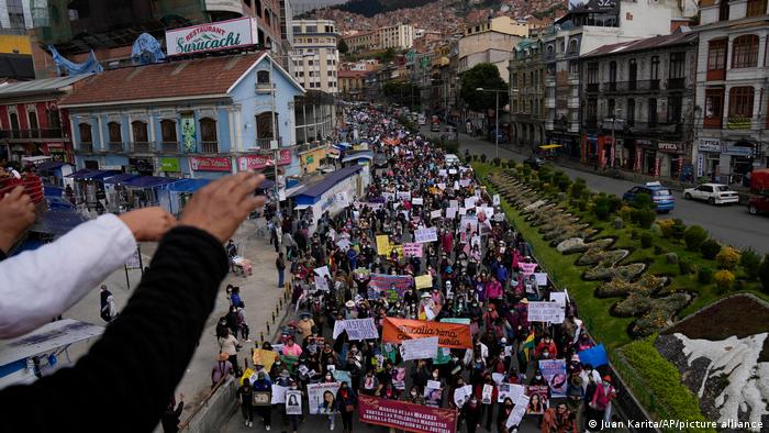 Bolivien I Gender Violence Protest