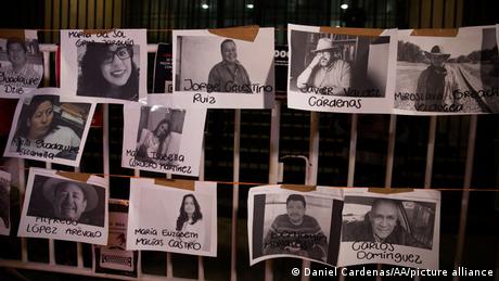 Повечето случаи на убийства в Мексико остават неразкрити защото престъпните