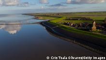 WIERUM, NETHERLANDS - NOVEMBER 22: A view of Wierum which is located on the edge of the Wadden Sea where a gas bubble is located and is a protected nature reserve and UNESCO World Heritage centre on November 22, 2021 in Wierum, Netherlands. A recent earthquake was felt in the city of Groningen where the largest natural gas field in the European Union is located, scheduled to close in 2022. (Photo by Cris Toala Olivares/Getty Images)