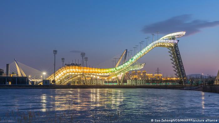 China I Vor den Olympischen Spielen in Peking 2022 I Shougang Big Air venue