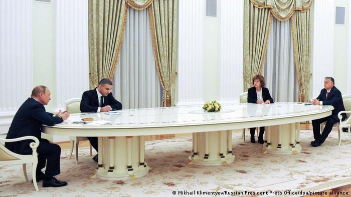 Russland | Treffen Putin und Orban in Moskau