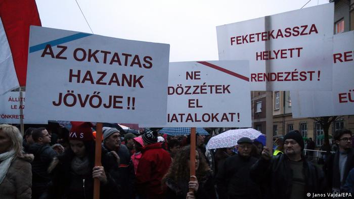 Ungarn |  Lehrer Streik