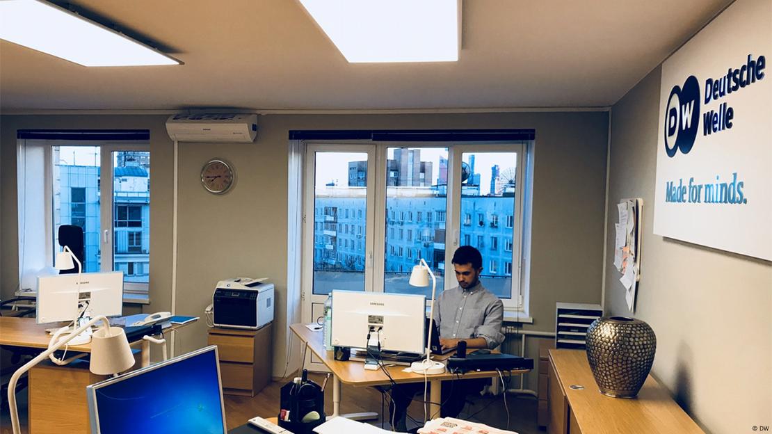 Innenansicht DW-Studio Moskau 