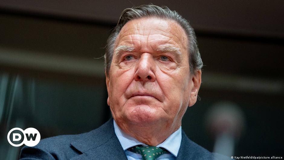 Gerhard Schröder.  Sturz des Altkanzlers  Deutschland – aktuelle deutsche Politik.  DW-Nachrichten auf Polnisch  DW