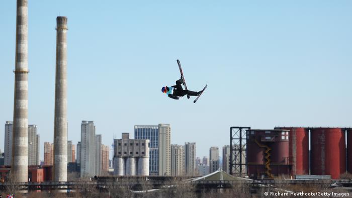 Peking Winterspiele 2022 - Freestyle Skiing - Big Air Training Peking Winterspiele 2022 - Freestyle Skiing - Big Air Training