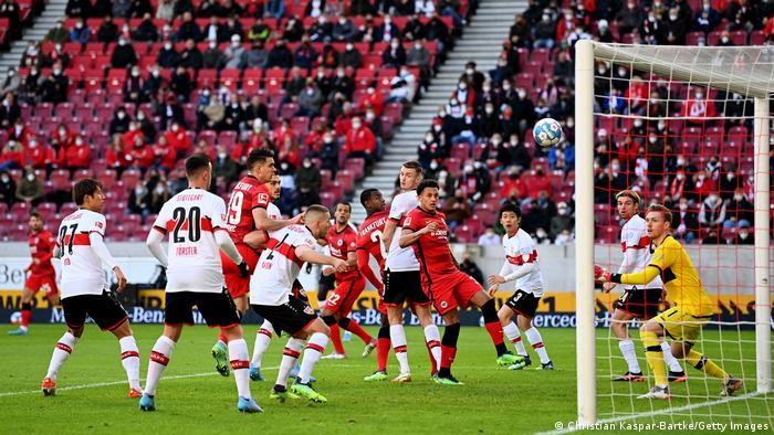 El Stuttgart cayó en casa ante el Eintracht Frankfurt en la jornada 21 de Bundesliga