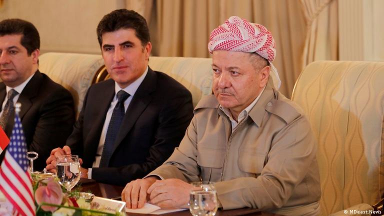 Irak Kürdistan Bölgesel Yönetimi (IKBY) eski Başkanı ve Kürdistan Demokratik Partisi (KDP) lideri Mesud Barzani