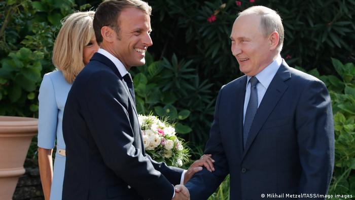 Frankreich Bormes-les-Mimosas | Putin trifft Macron in Südfrankreich