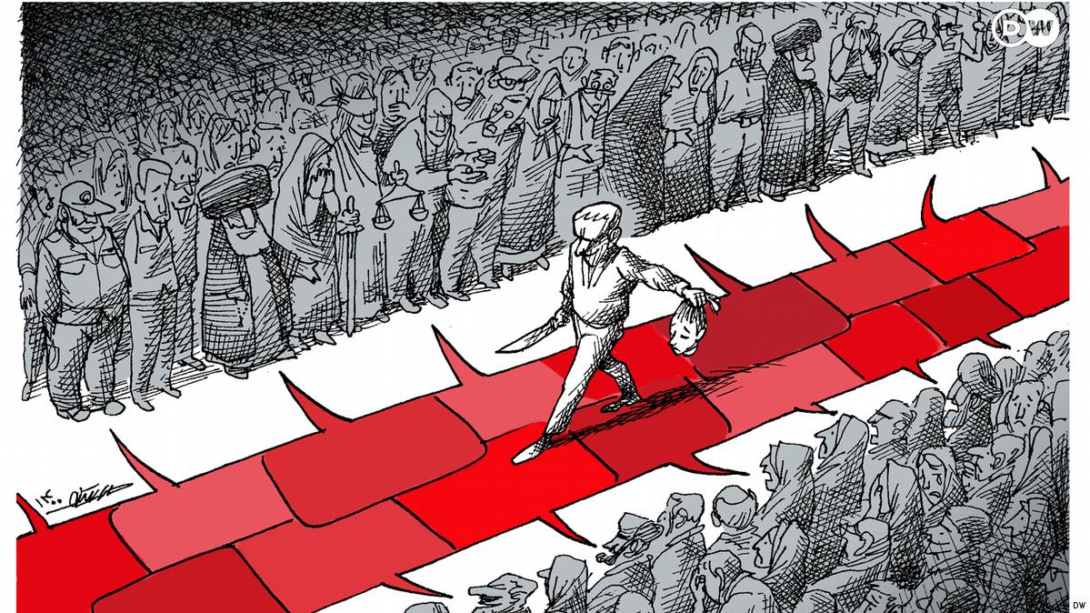İranın Polisia Akademiyasının 2020-ci il tədqiqatına görə, bəzi ənənəvi mühafizəkar vilayətlərdə qrup adı ilə tanınan namus qətlləri bütün qətllərin 45%-nə qədərini təşkil edirdi. Şəkil: DW