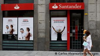 Santander, Ισπανία, τράπεζα, 