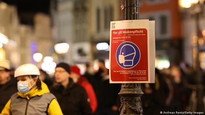 Prosvjed protiv mjera ograničenja u Bonnu 