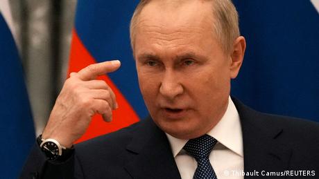 Путин е фрустриран от развоя на бойните събития намира се