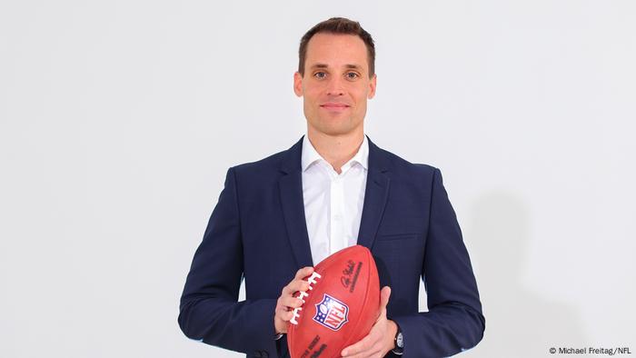 Le PDG de la NFL Allemagne, Alexander Steinforth Le PDG de la NFL Allemagne, Alexander Steinforth