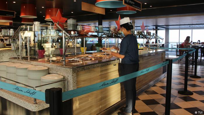 Self-service buffets abroad TUI ships are a thing of the past