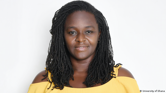 Nana Ama Browne Klutse, de la Universidad de Ghana.