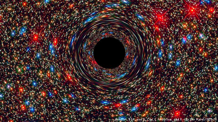 respuesta papa Privilegio Astrónomos detectan el primer agujero negro errante en la Vía Láctea |  Ciencia y Ecología | DW | 09.02.2022