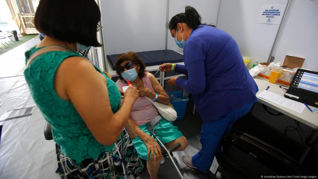 Vacunación contra el coronavirus en Chile.